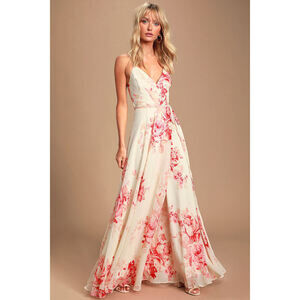 Lulus | Dresses | Lulus Heavenly Promise White Sheer Lace Twopiece Maxi  Dress Size S | Poshmark